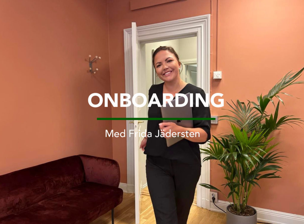 Frida Järdersten expert på onboarding. HR-konsult på Intenco. Interim HR. HR rekrytering.
