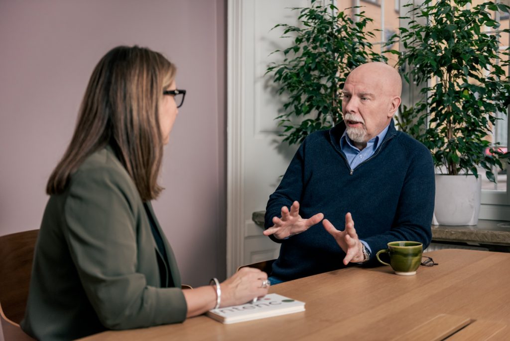 Arbetsmiljöspecialist. Ulf Strandberg.